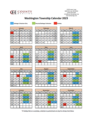 Calendar County Hauling